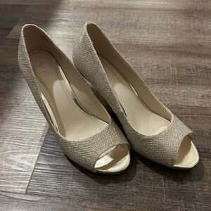 Elegant Peep-Toe Heels